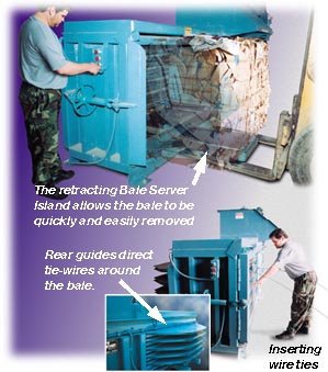 Space Saving Side-Eject Horizontal Balers - Features
