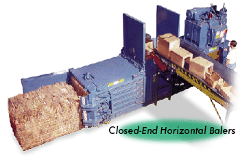 Closed-End Horizontal Baler