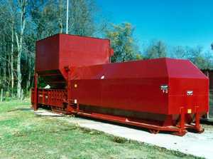 RJ-575 Compactor Being Used as a Transfer Station Compactor