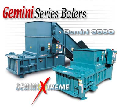 Gemini Multi-material Closed-end Horizontal Baler