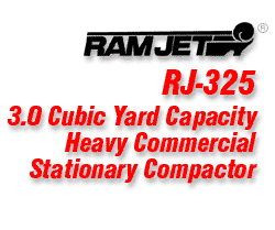 Heavy Commercial Stationary Compactor RamJet 325