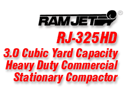 Commercial Stationary Compactor RamJet 325HD Heavy Duty