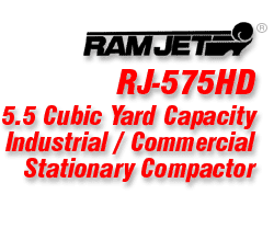 Stationary Compactor RamJet 5.5 Cubic Yard