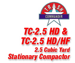 Stationary Compactors Trash Commander Series