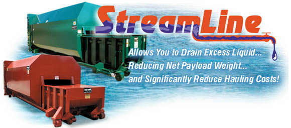 Stationary Compactor Liquid Control Option