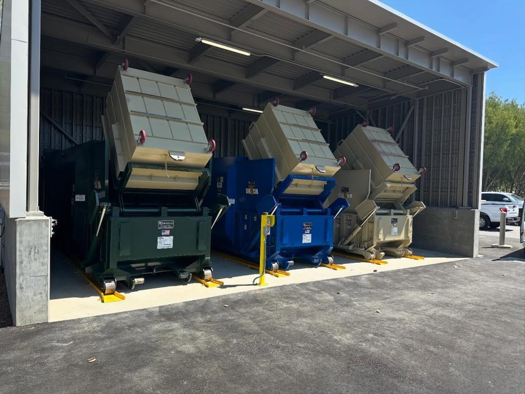 Self-Contained Commercial Trash Compactor